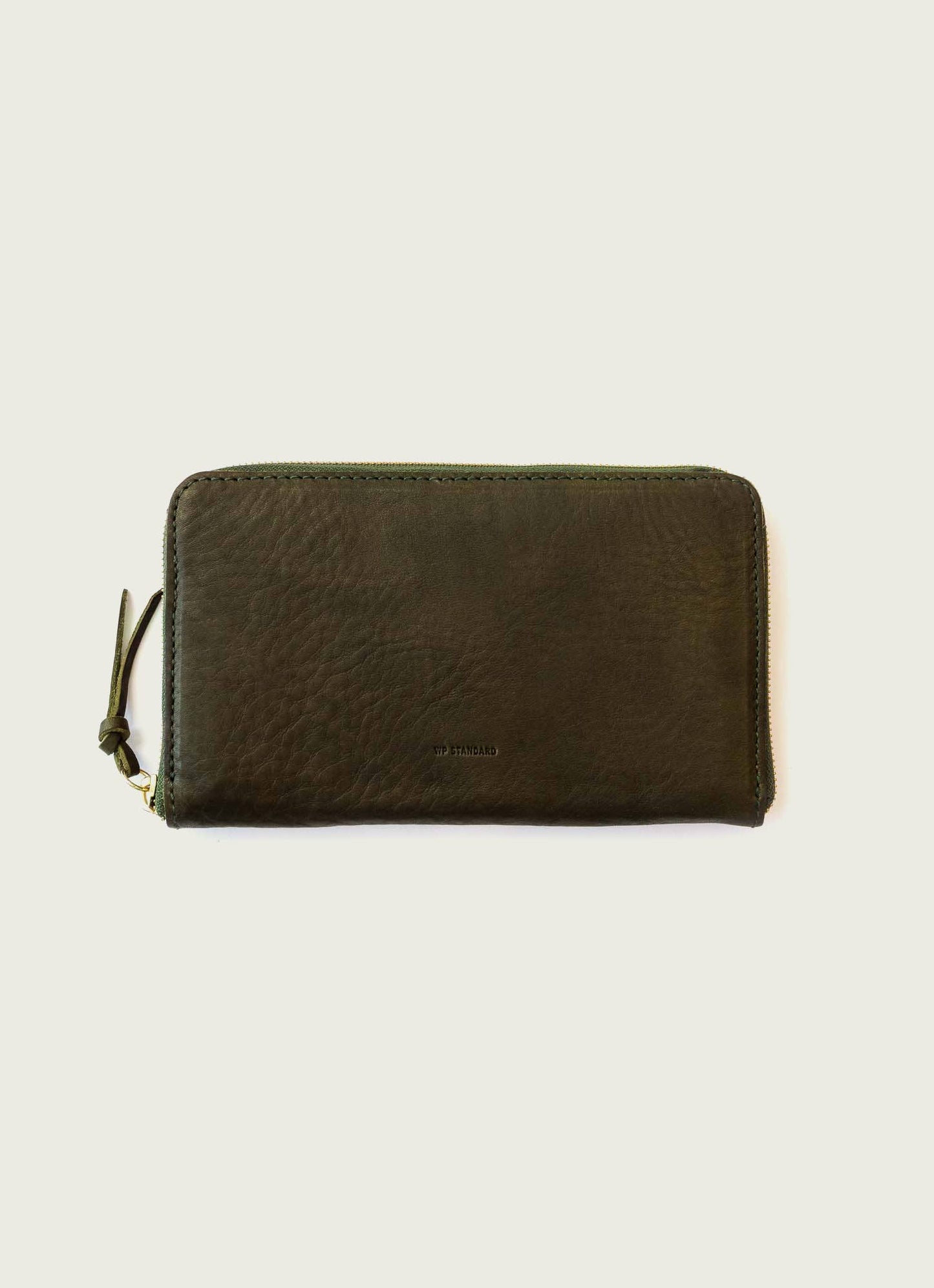 Sophisticated Style: Chocolate Leather Zip Around Wallet for Women - THE OKEY GIFT SHOP