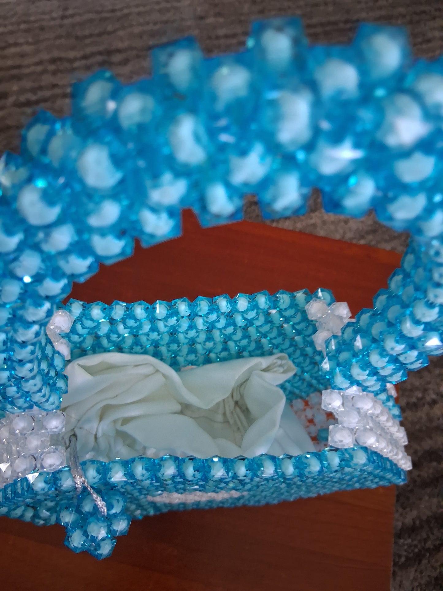 Handmade party clutch