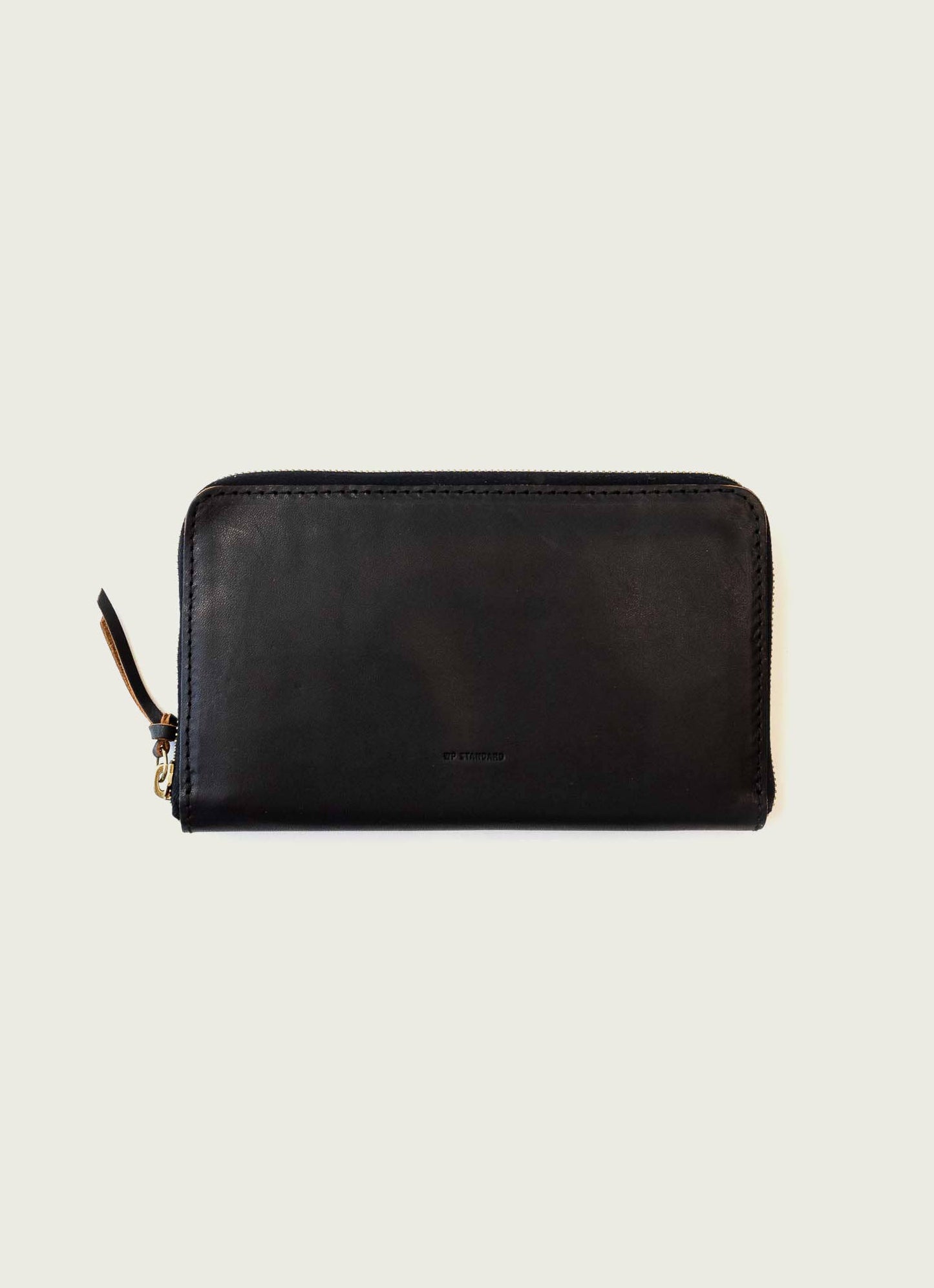 Sophisticated Style: Chocolate Leather Zip Around Wallet for Women - THE OKEY GIFT SHOP