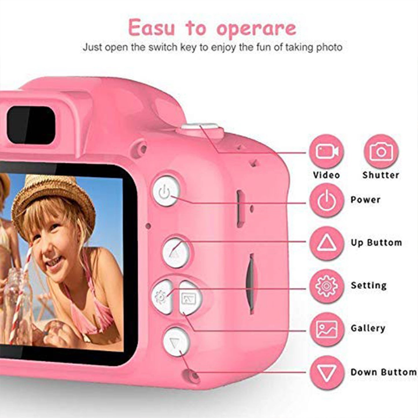 Digital Video Recorder Camera Fun Kids Toys