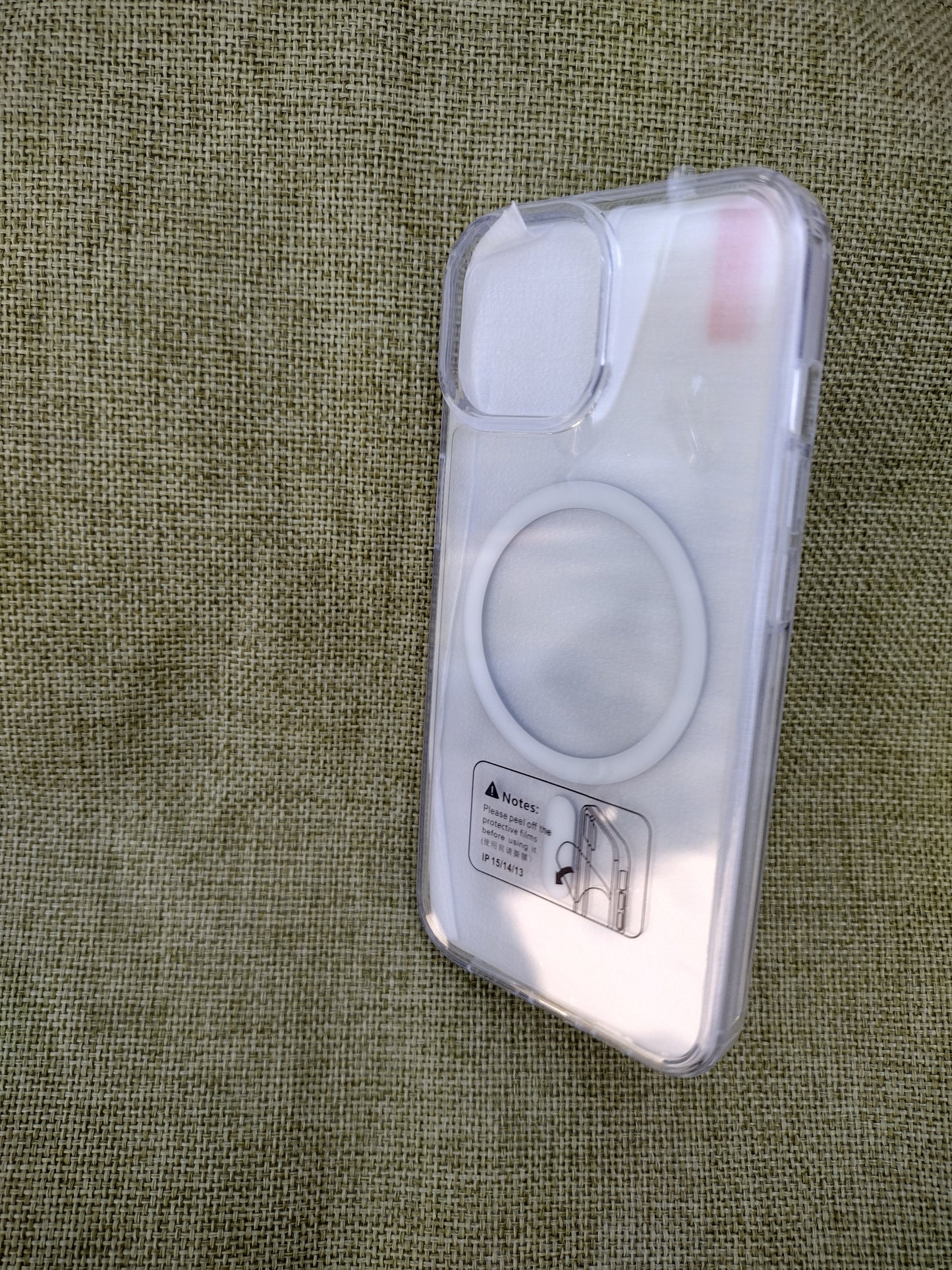 FNTCASE Clear iPhone Case - MagSafe Compatible (iPhone 15/14/13)