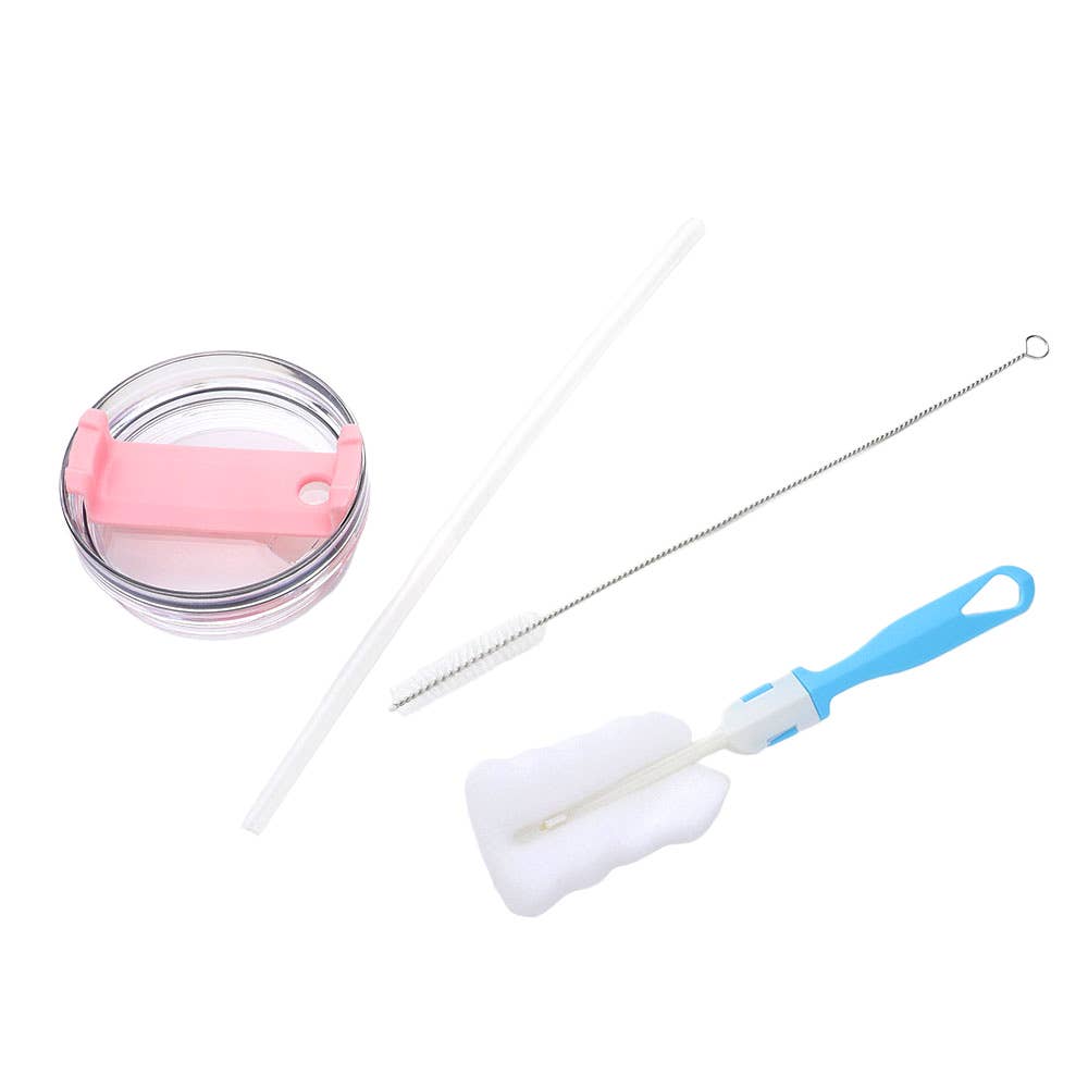 Mom Message Flower Pattern Printed 40OZ Stainless Tumbler - THE OKEY GIFT SHOP