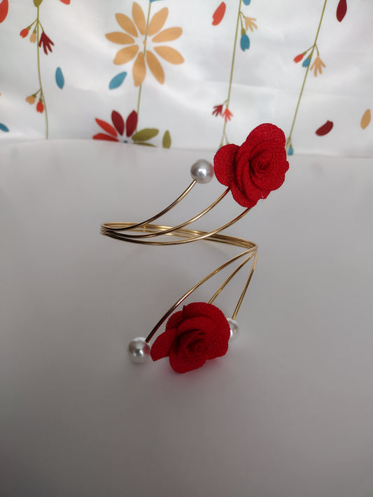 1 Pcs upper arm flower bracelet