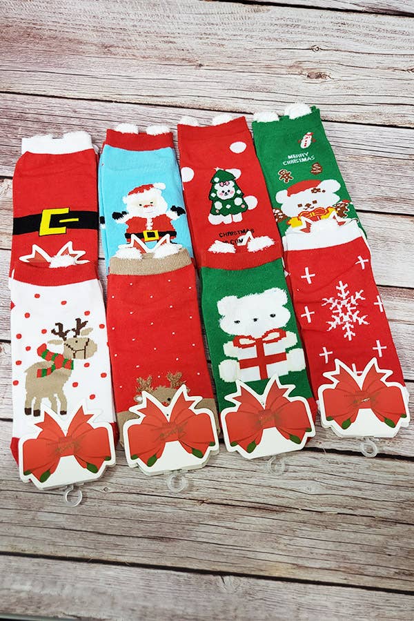 Cozy multi-color Seasonal Socks