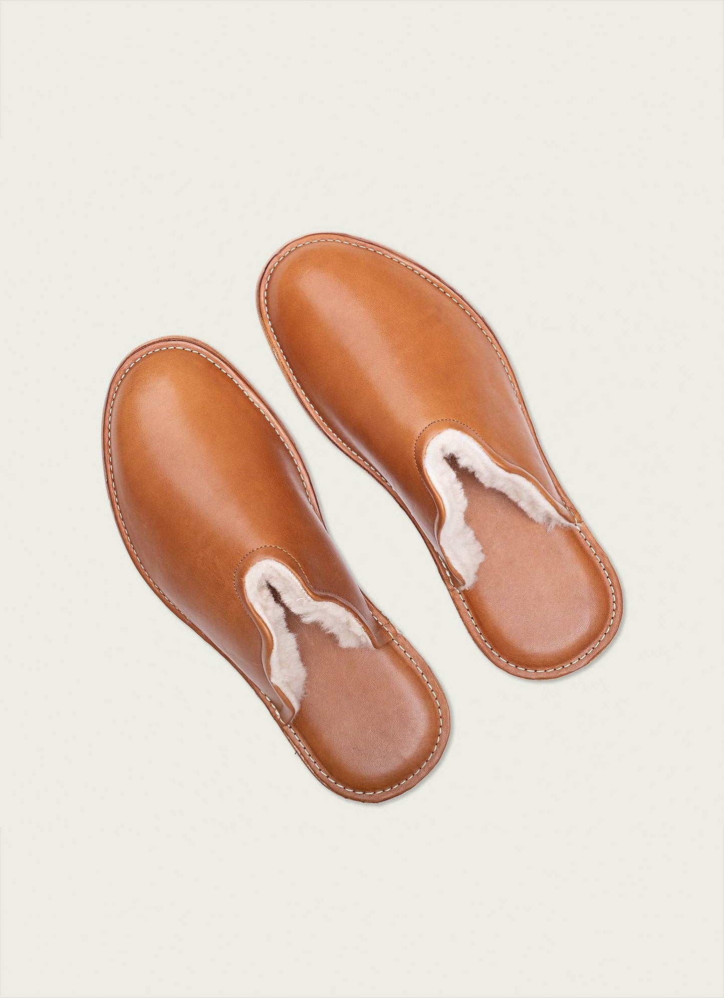 Cozy Luxury: Tan Mr. Grumpy Sheepskin Slipper