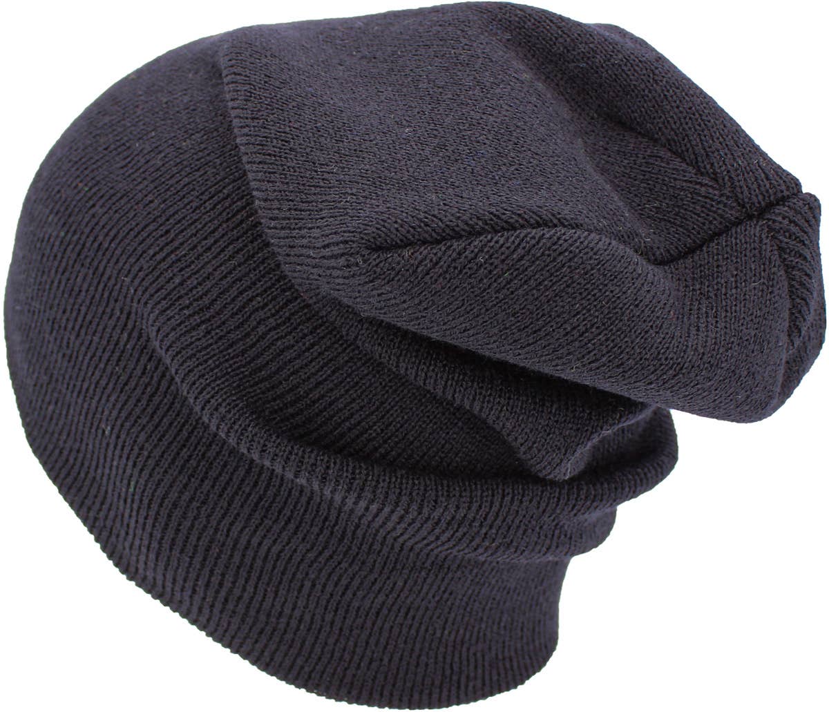 Timeless Warmth and cozy: Solid Long Beanie - THE OKEY GIFT SHOP