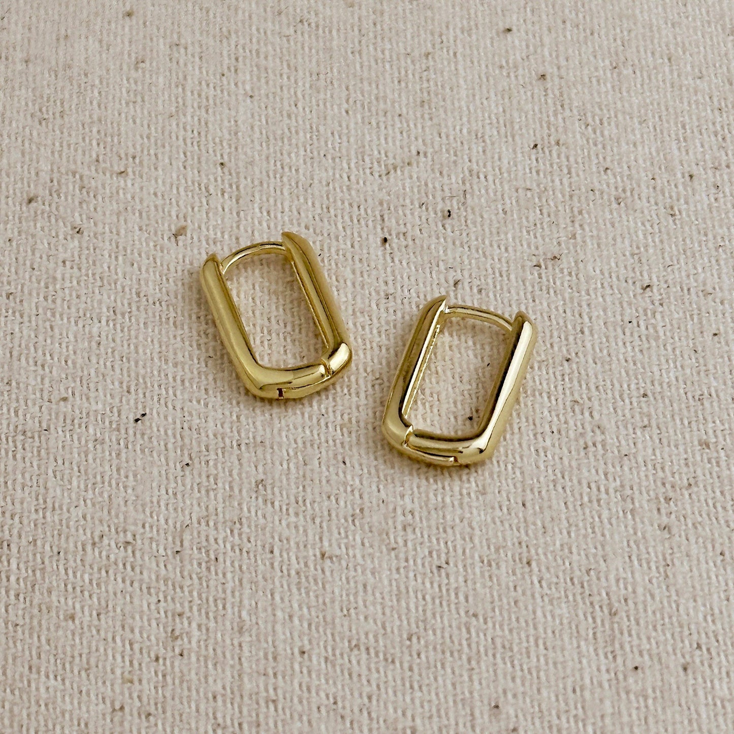 Timeless Elegance: 18k Gold Filled 10mm Hoop Earrings