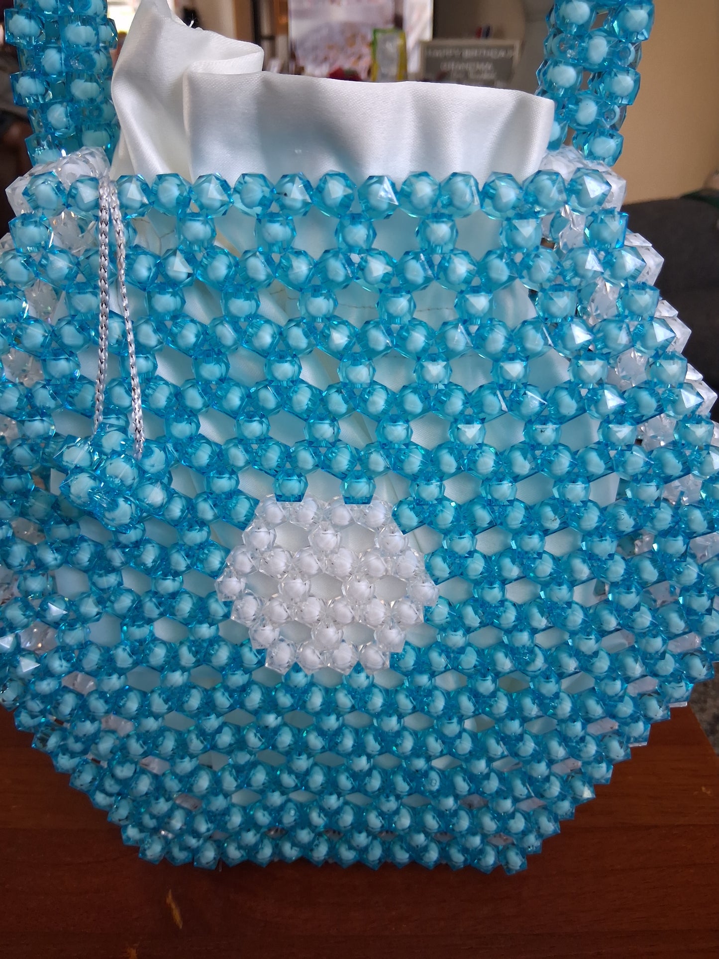 Handmade party clutch