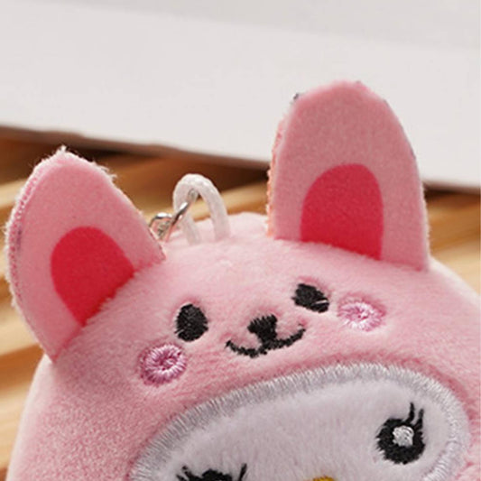 Mix Animal Stuffed Soft Plush Keychains Toy In Bulk