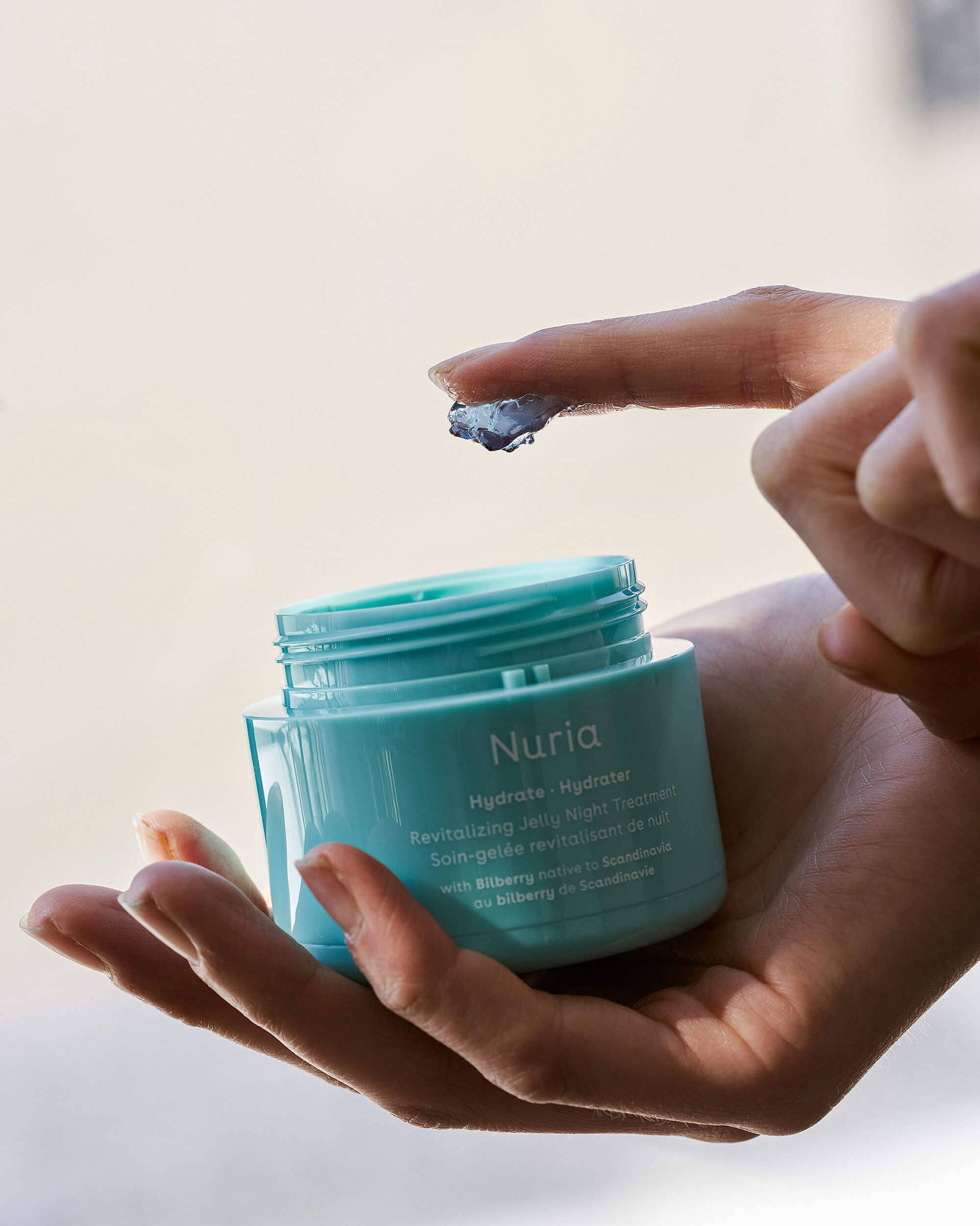 Nuria Hydrate & Revitalize Jelly Night Treatment: Wake Up to Radiant Skin - THE OKEY GIFT SHOP