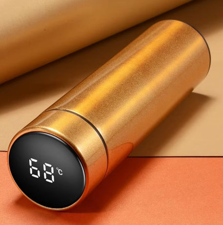 Smart Digital Stainless-Steel Thermos with LED Temperature Display: - THE OKEY GIFT SHOP
