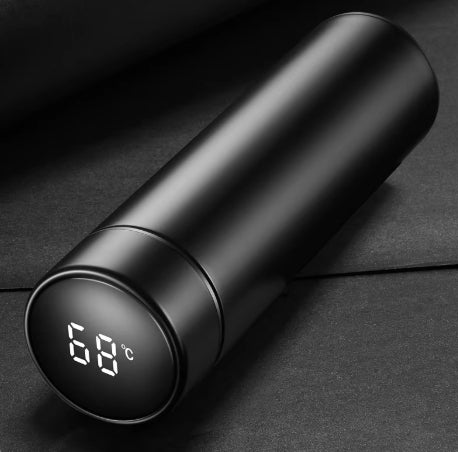 Smart Digital Stainless Steel Thermos with LED Temperature Display: - THE OKEY GIFT SHOP