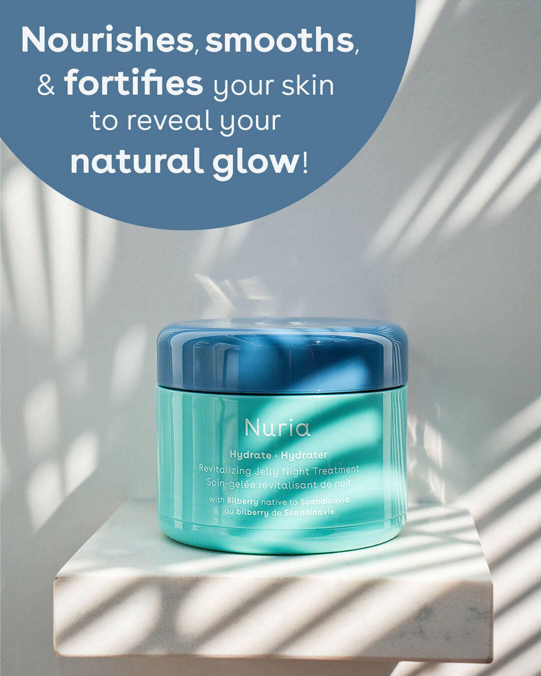 Nuria Hydrate & Revitalize Jelly Night Treatment: Wake Up to Radiant Skin - THE OKEY GIFT SHOP