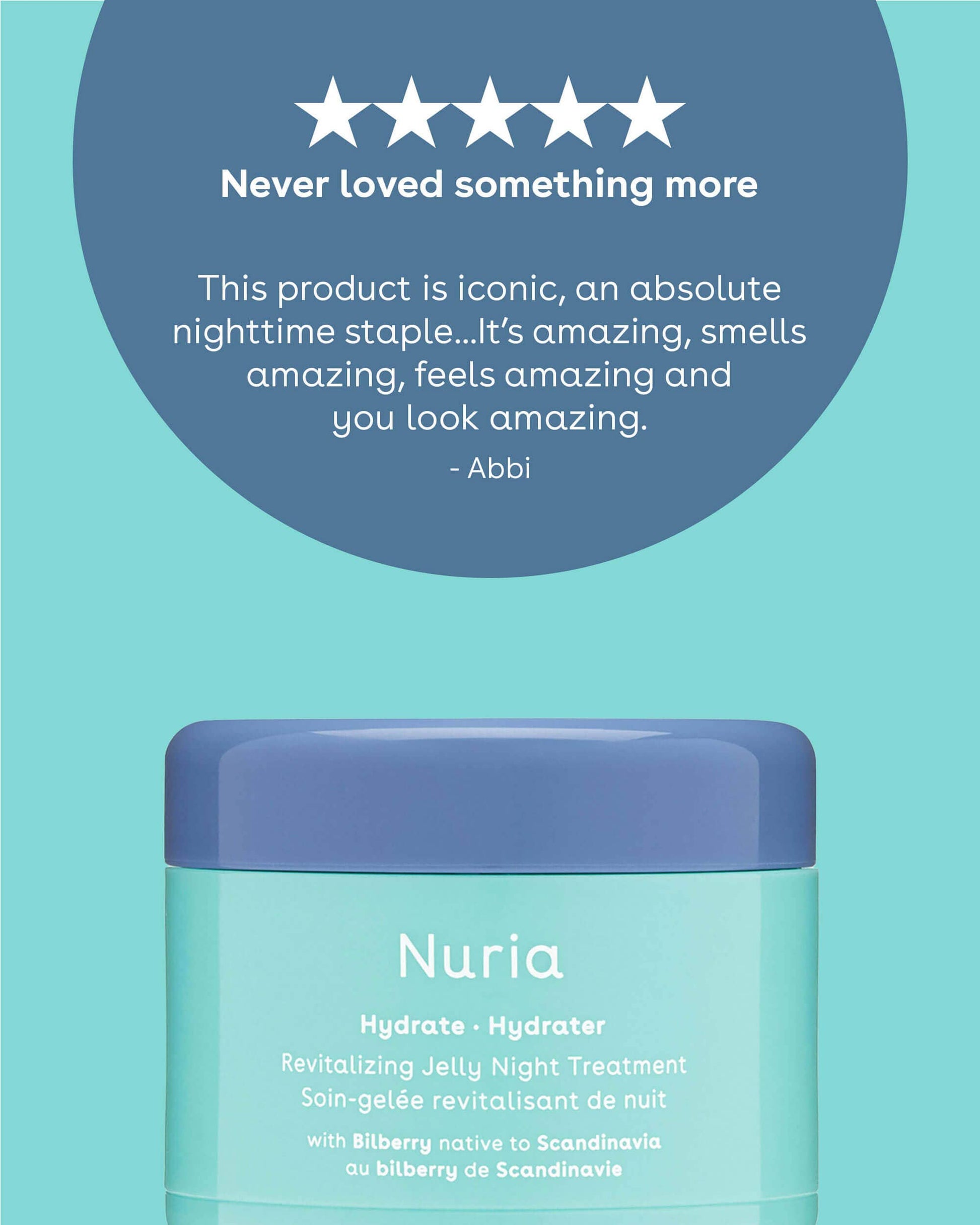 Nuria Hydrate & Revitalize Jelly Night Treatment: Wake Up to Radiant Skin - THE OKEY GIFT SHOP
