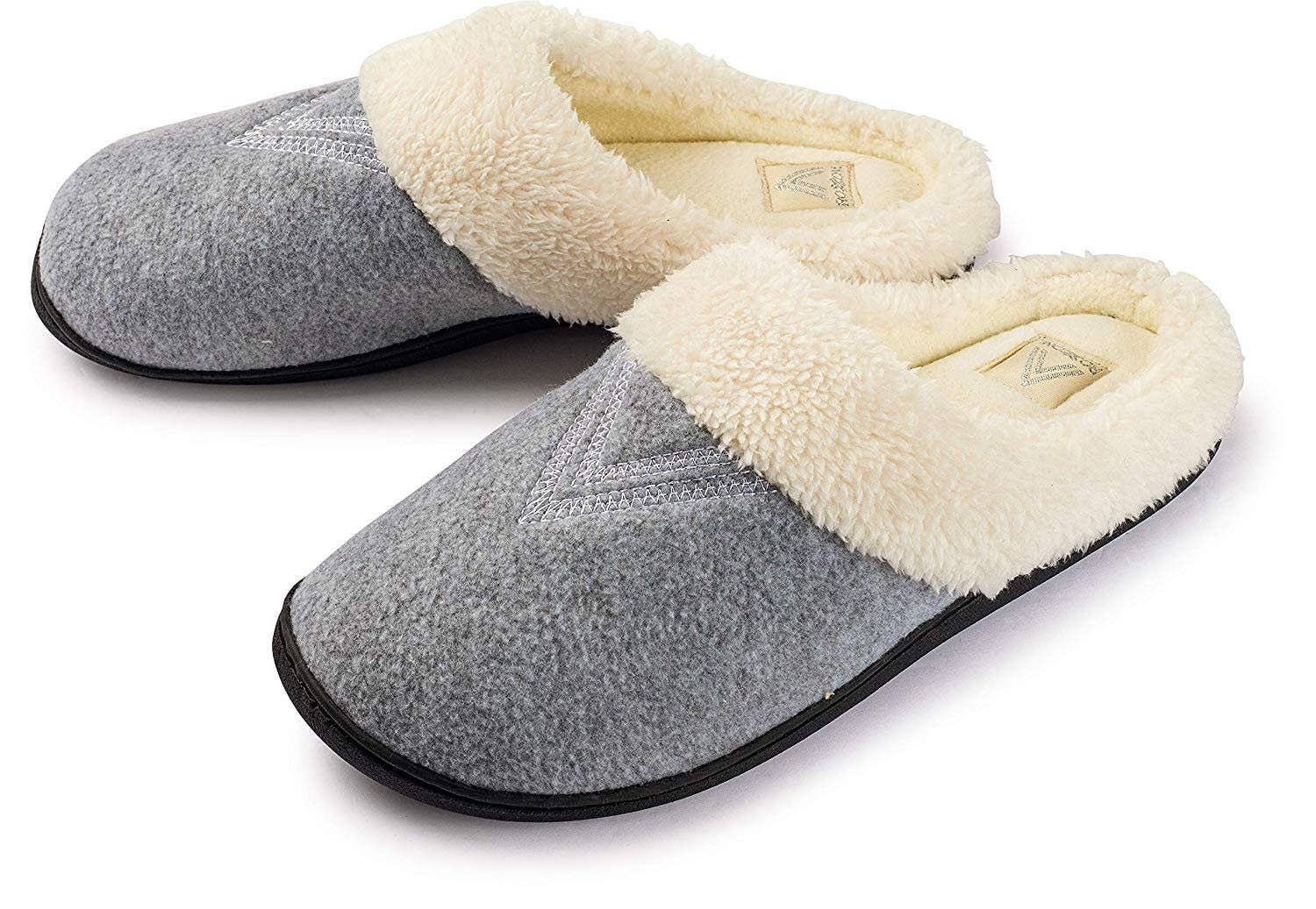 Women's Slippers Wool-Like Clog.