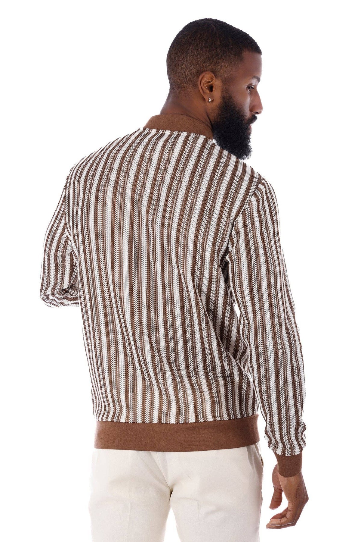 Men's Black Statement Bomber Jacket | Barabas