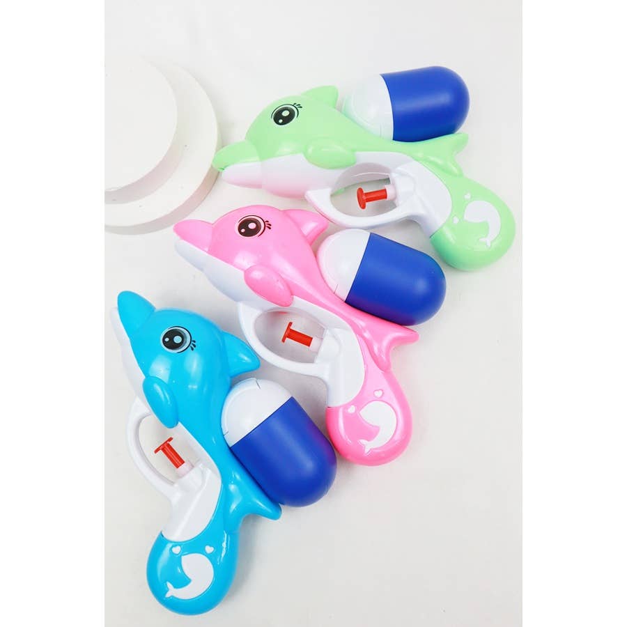 Dolphin  Water Squirt Toy Guns: MIX COLOR / ONE