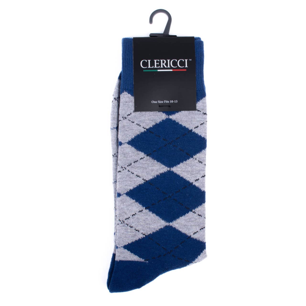 Men Assorted Fancy Pattern Poly Socks-DSP12H-BK - THE OKEY GIFT SHOP
