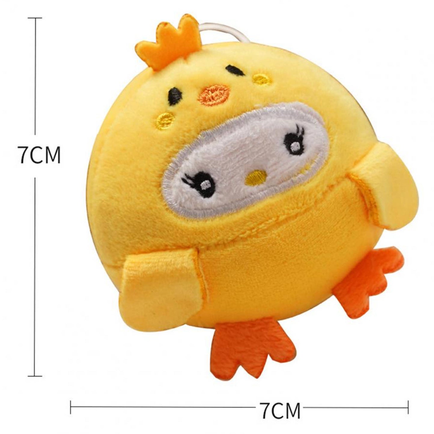 Mix Animal Stuffed Soft Plush Keychains Toy In Bulk