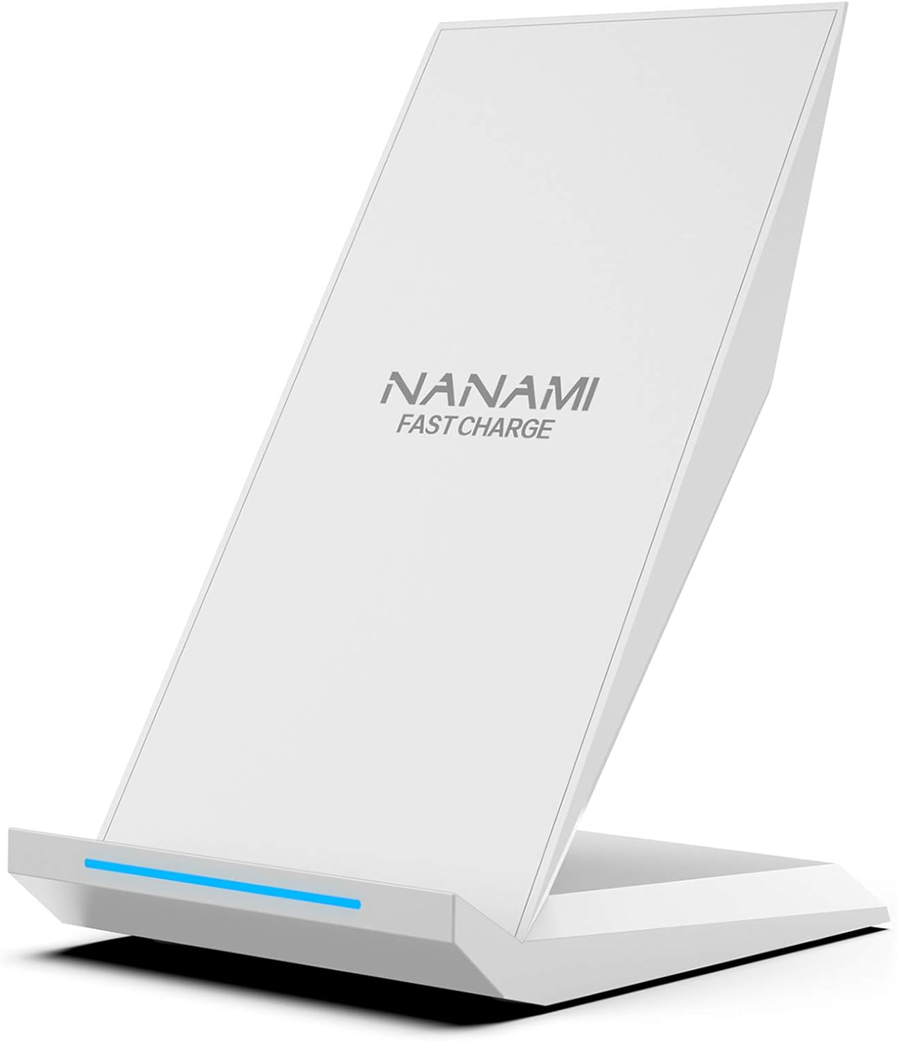 NANAMI Fast Wireless Charger stand in white