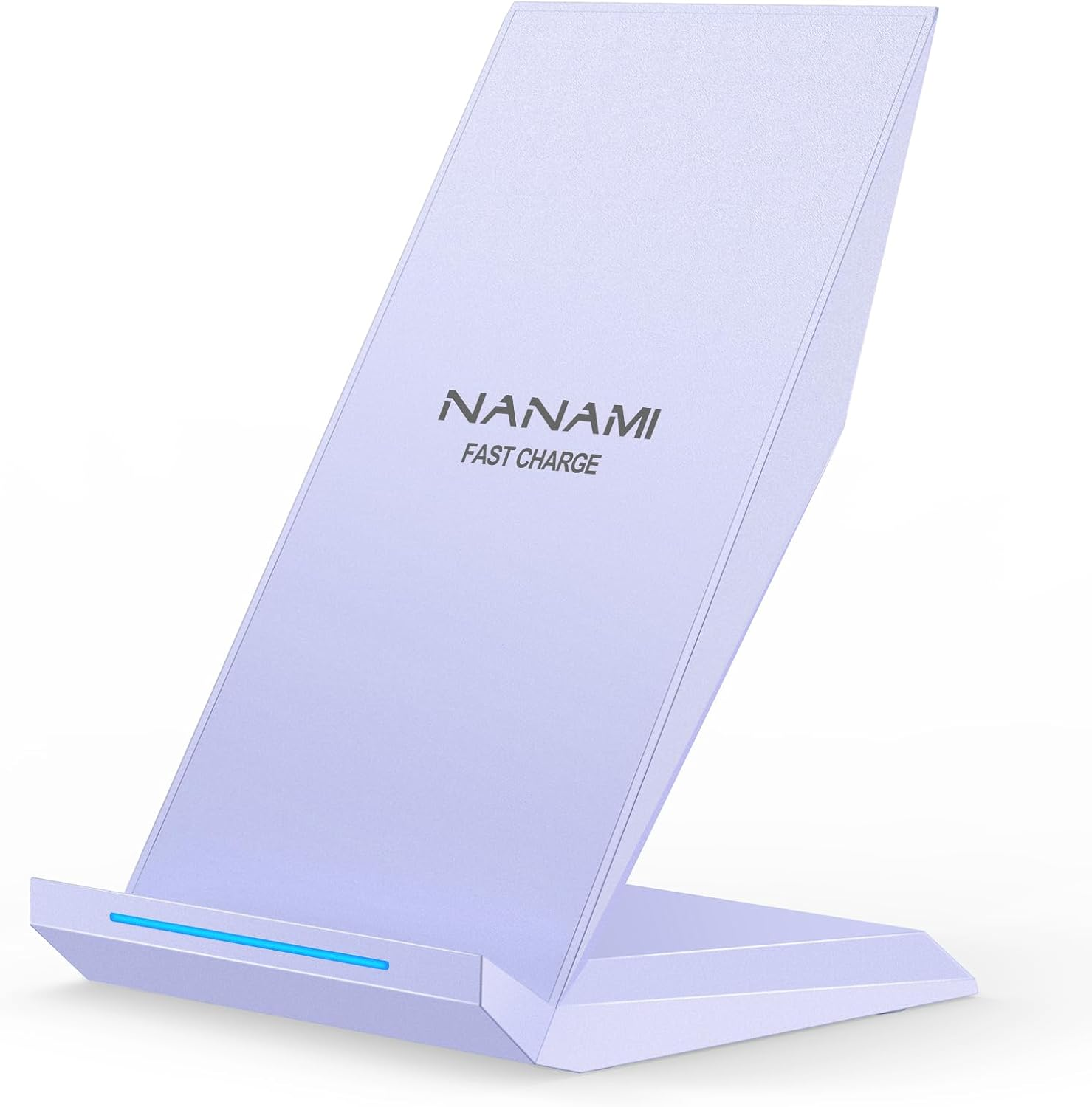 NANAMI Fast Wireless Charger stand in purple